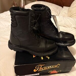 Thorogood Men's Black Leather Boots
